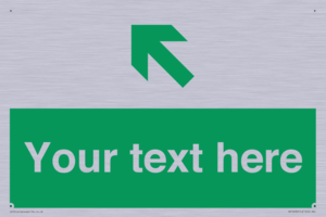 Custom Safe condition: Green Up left arrow